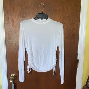 Women’s White Long Sleeve Tee